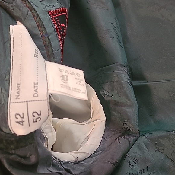 RARE BRIONI HOUNDSTOOTH PLAID MULTICOLORED SPORT COAT BLAZER - Picture 8 of 16